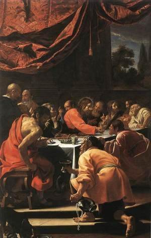 Simon Vouet - The Last Supper 1615-20