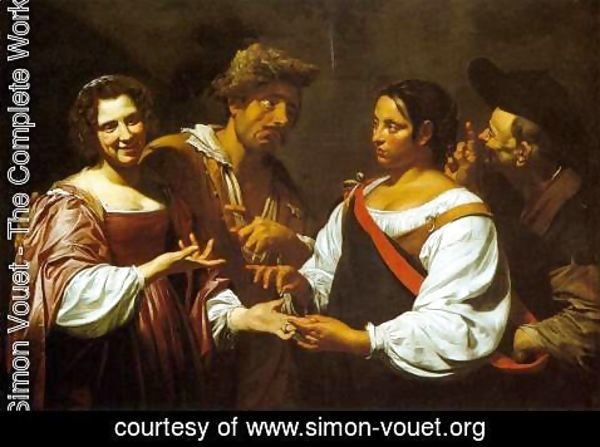 Simon Vouet - The Fortune Teller