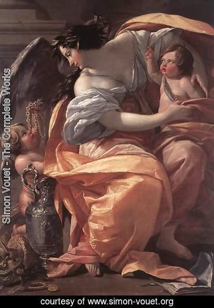 Simon Vouet - Allegory of Wealth 1630-35