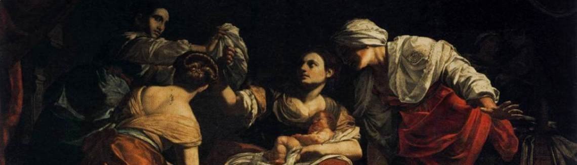 Simon Vouet - Birth of the Virgin c. 1620