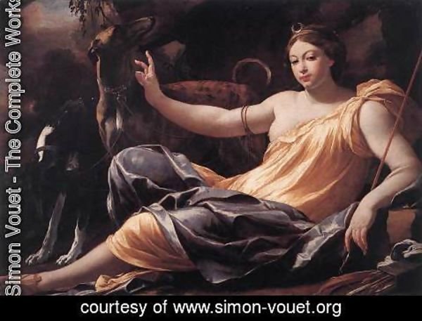 Simon Vouet - Diana 1637