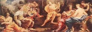 Simon Vouet - Parnassus or Apollo and the Muses c. 1640