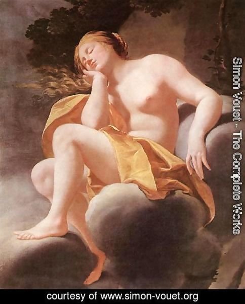 Simon Vouet - Sleeping Venus 1630-40
