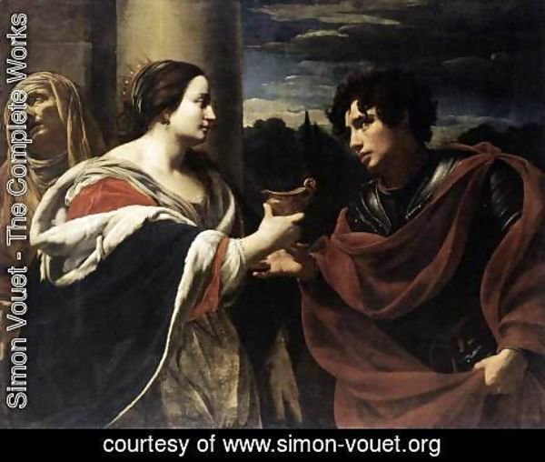 Simon Vouet - Sophonisba Receiving the Poisoned Chalice c. 1623