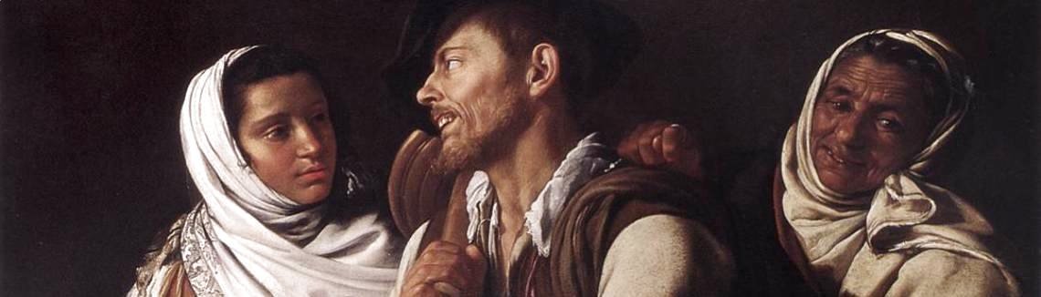 Simon Vouet - The Fortuneteller 1617
