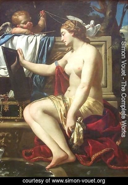 Simon Vouet - The Toilet of Venus