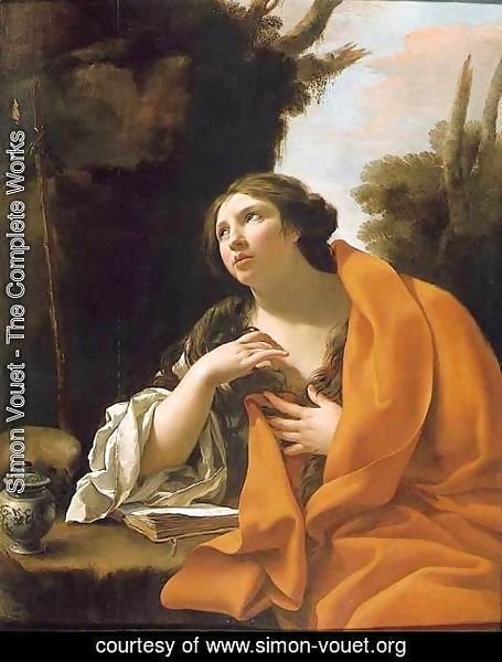 Simon Vouet - The Penitent Magdalen
